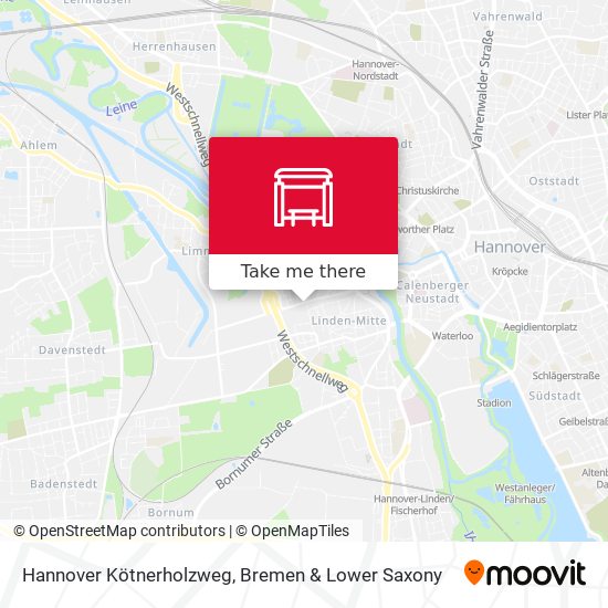 Hannover Kötnerholzweg map