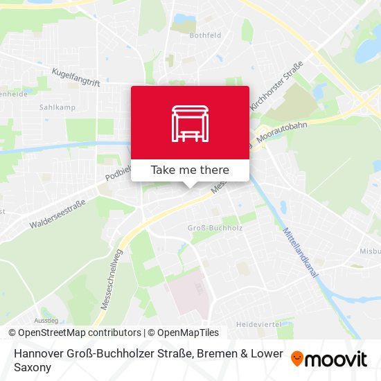 Hannover Groß-Buchholzer Straße map