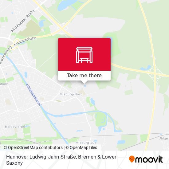 Hannover Ludwig-Jahn-Straße map