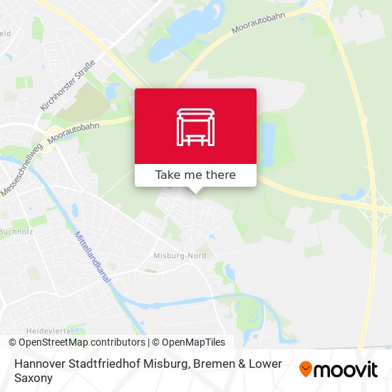 Hannover Stadtfriedhof Misburg map