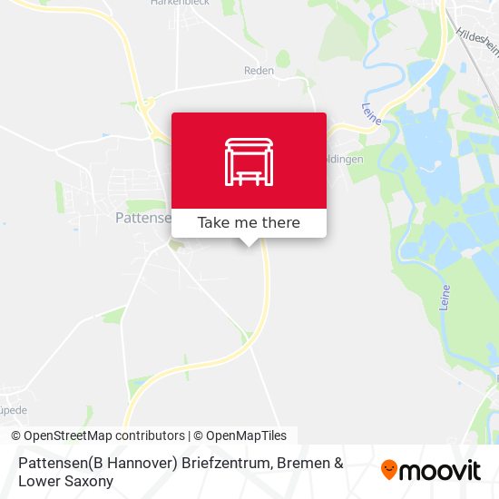 Pattensen(B Hannover) Briefzentrum map