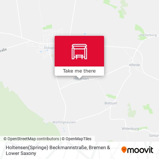 Holtensen(Springe) Beckmannstraße map