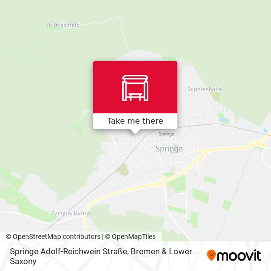 Springe Adolf-Reichwein Straße map