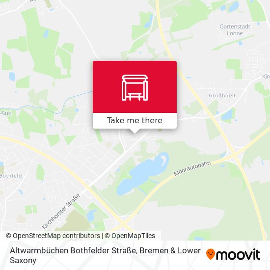 Altwarmbüchen Bothfelder Straße map