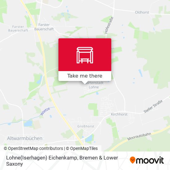 Lohne(Iserhagen) Eichenkamp map