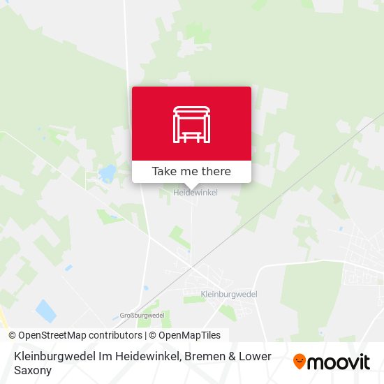 Kleinburgwedel Im Heidewinkel map