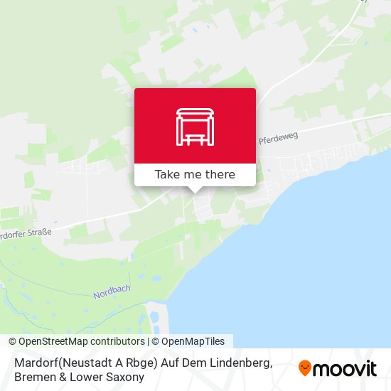 Mardorf(Neustadt A Rbge) Auf Dem Lindenberg map