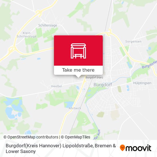 Burgdorf(Kreis Hannover) Lippoldstraße map