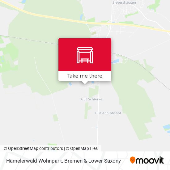 Hämelerwald Wohnpark map