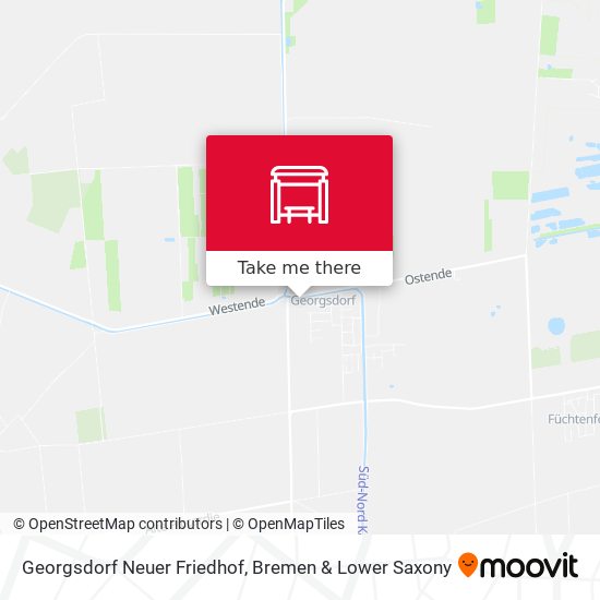 Georgsdorf Neuer Friedhof map