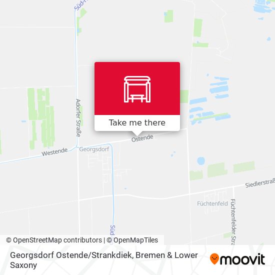 Georgsdorf Ostende/Strankdiek map