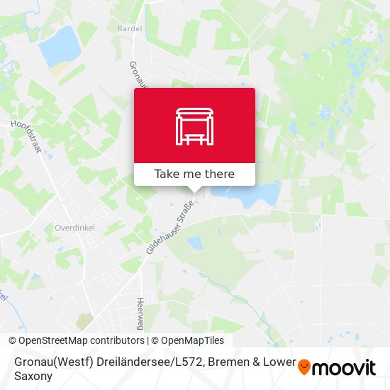 Gronau(Westf) Dreiländersee / L572 map