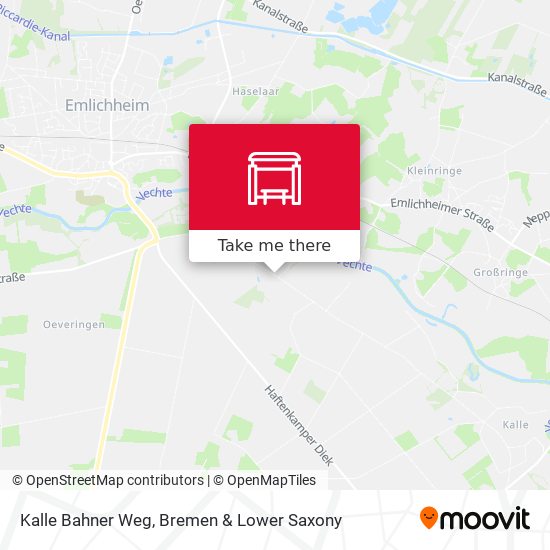 Kalle Bahner Weg map