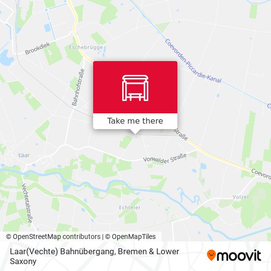 Laar(Vechte) Bahnübergang map
