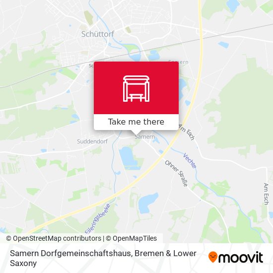 Samern Dorfgemeinschaftshaus map