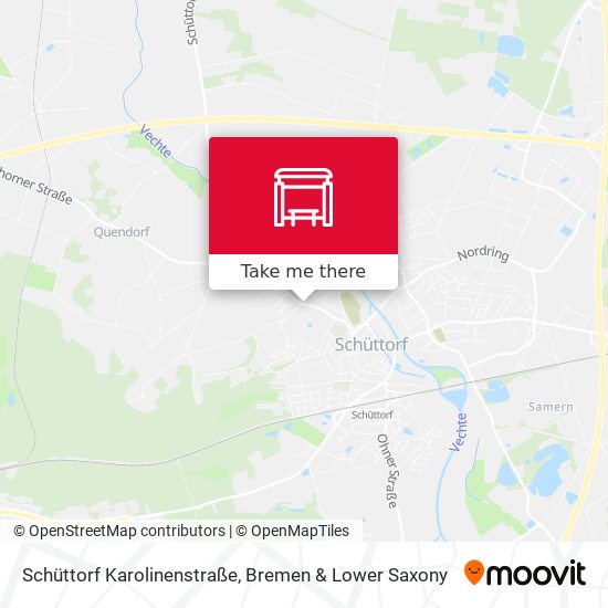 Schüttorf Karolinenstraße map