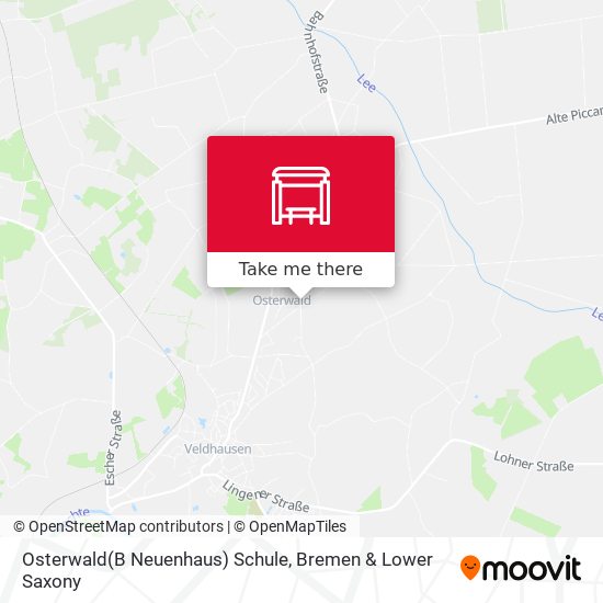 Osterwald(B Neuenhaus) Schule map