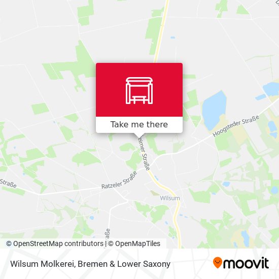 Wilsum Molkerei map