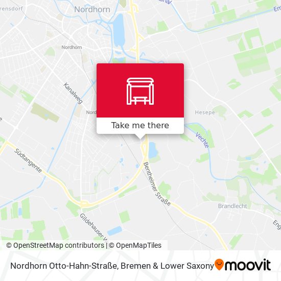 Nordhorn Otto-Hahn-Straße map