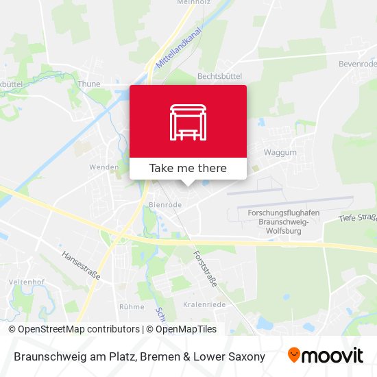 Braunschweig am Platz map