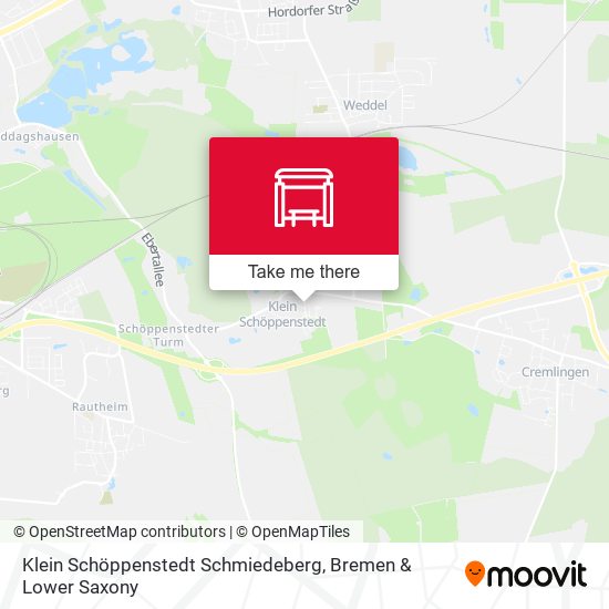 Klein Schöppenstedt Schmiedeberg map