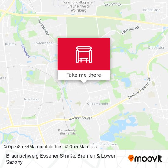 Braunschweig Essener Straße map