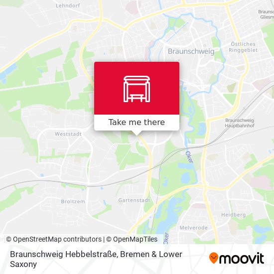 Braunschweig Hebbelstraße map