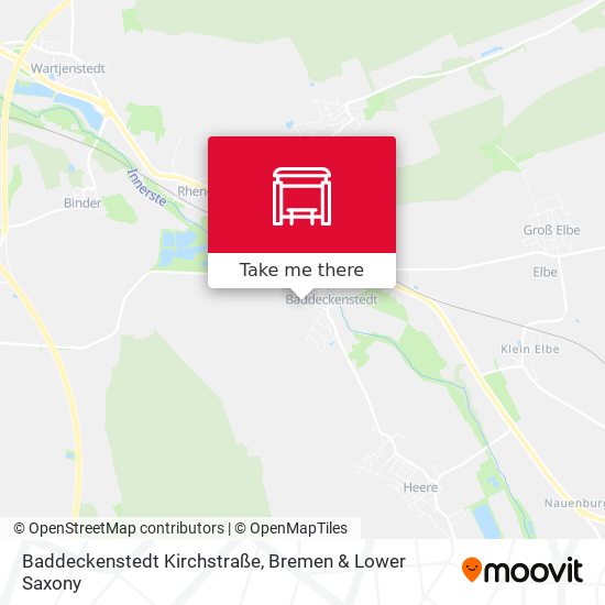 Baddeckenstedt Kirchstraße map