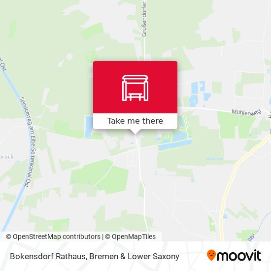 Bokensdorf Rathaus map