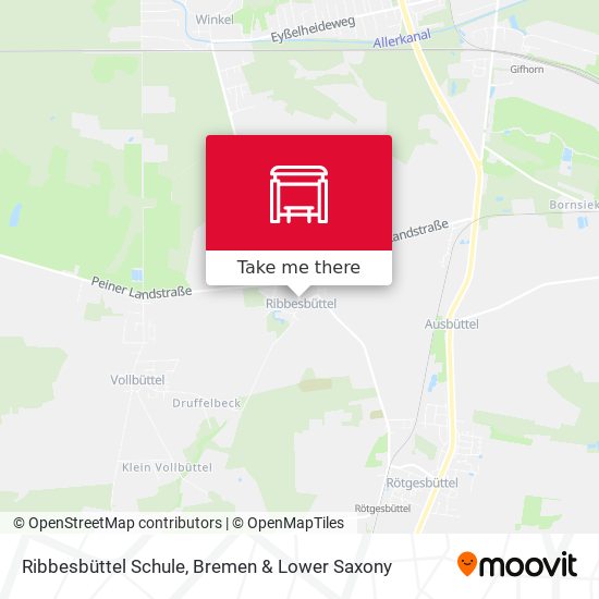 Ribbesbüttel Schule map