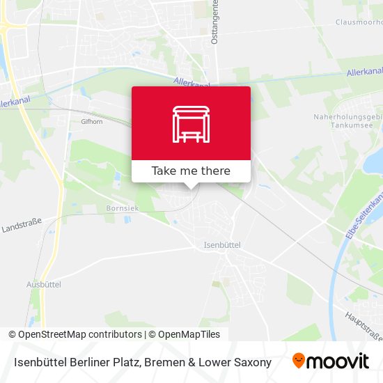 Isenbüttel Berliner Platz map