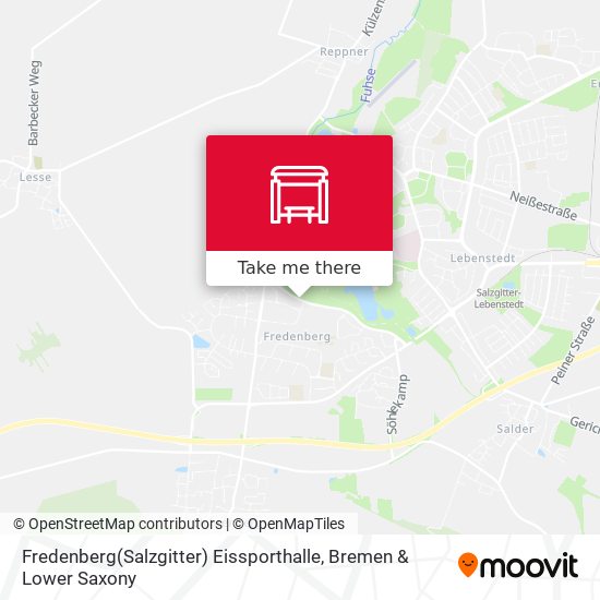 Fredenberg(Salzgitter) Eissporthalle map