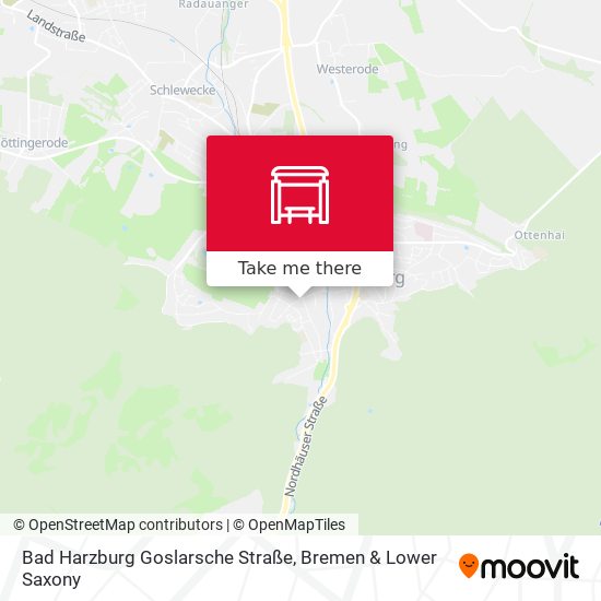 Bad Harzburg Goslarsche Straße map