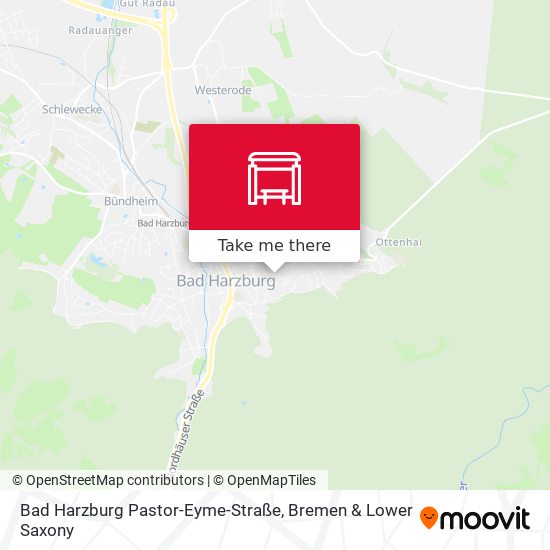 Bad Harzburg Pastor-Eyme-Straße map
