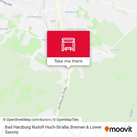 Bad Harzburg Rudolf-Huch-Straße map