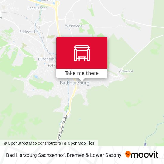 Bad Harzburg Sachsenhof map