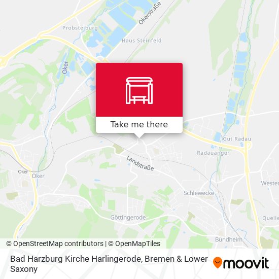 Bad Harzburg Kirche Harlingerode map