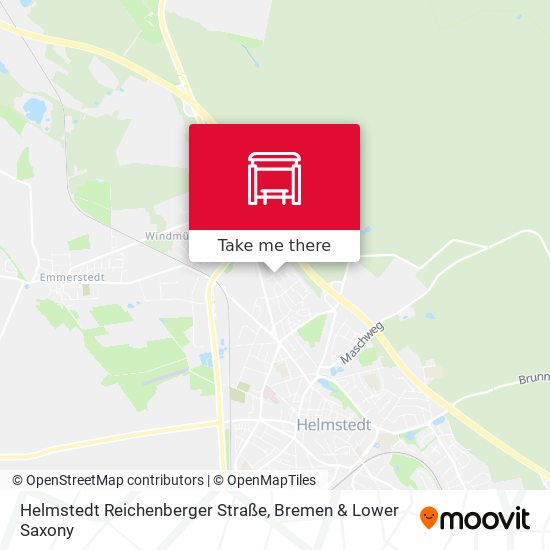 Helmstedt Reichenberger Straße map