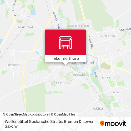 Wolfenbüttel Goslarsche Straße map