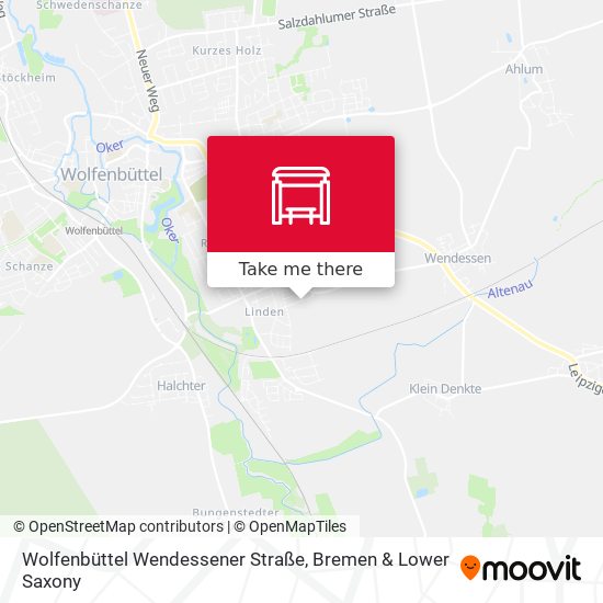 Wolfenbüttel Wendessener Straße map