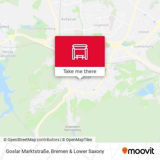 Goslar Marktstraße map