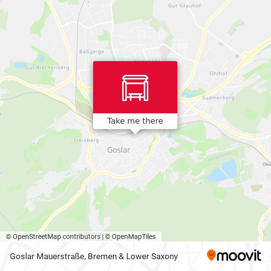 Goslar Mauerstraße map