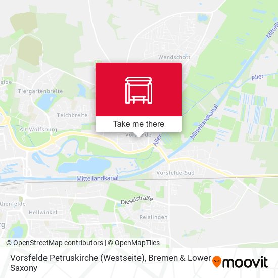 Vorsfelde Petruskirche (Westseite) map