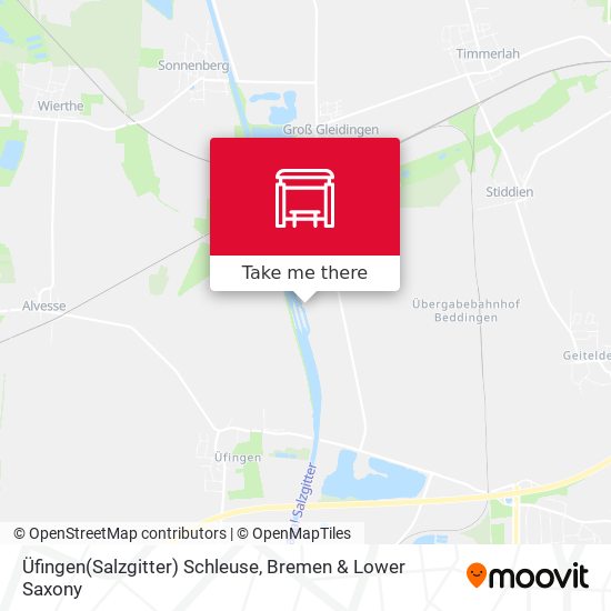 Üfingen(Salzgitter) Schleuse map