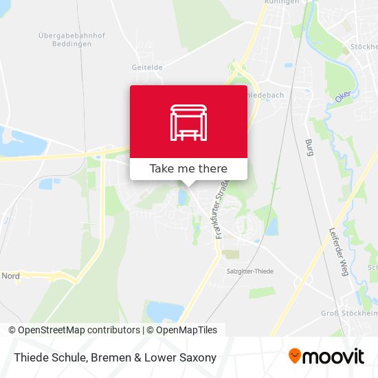 Thiede Schule map