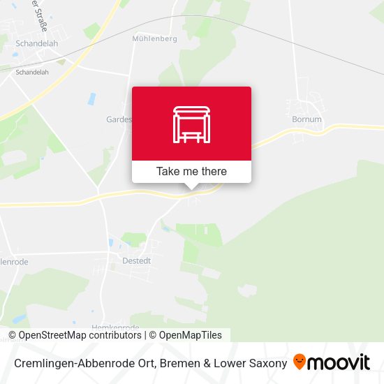 Cremlingen-Abbenrode Ort map