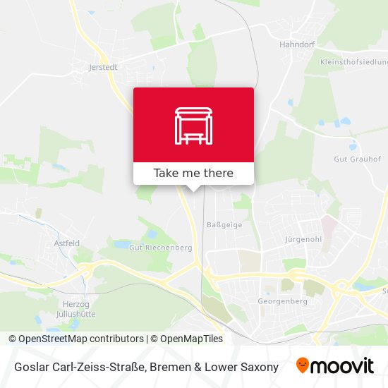 Goslar Carl-Zeiss-Straße map