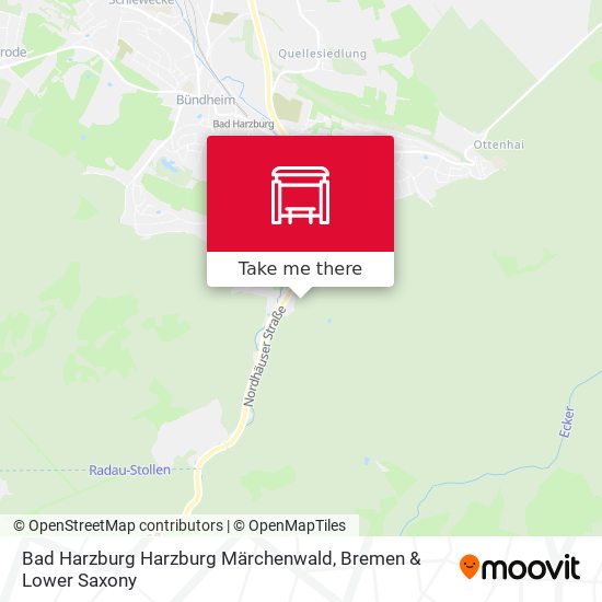 Bad Harzburg Harzburg Märchenwald map