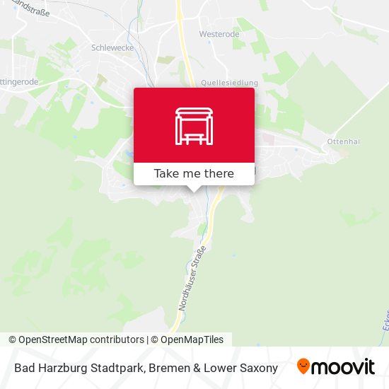 Bad Harzburg Stadtpark map