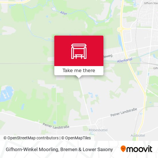 Gifhorn-Winkel Moorling map